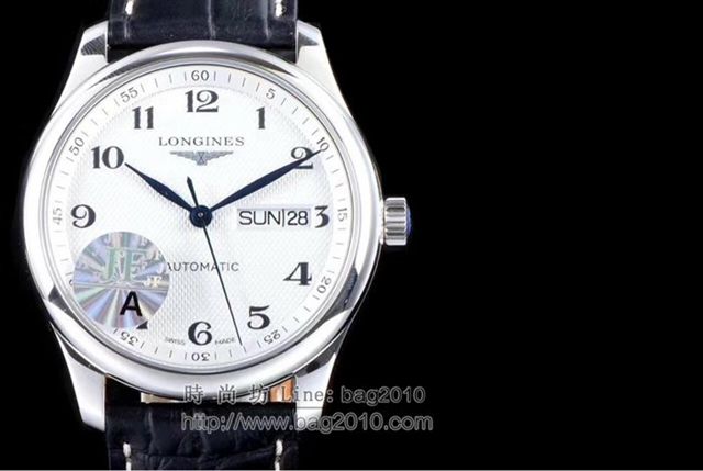 LONGINES手錶 浪琴雙曆名匠系列V3升級版 浪琴高端機械男表  hds1140